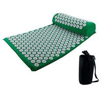 LRFSD Acupressure Mat and Pillow Massage Set,Acupuncture Mattress for Back Pain,Stay Healthy Anywhere,for Neck Body,Pain Treatment, Relaxation, Mindfulness