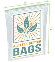 Biodegradable Snack Bags (XL 200 Count)