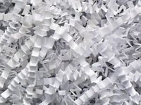 White Crinkle Paper Shred
