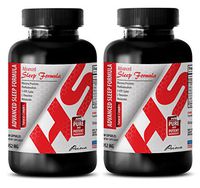 Pills for Women - Advanced Sleep Formula 952MG - Natural Complex - melatonin Bulk - 2 Bottles (120 Capsules)
