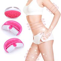 Cellulite Massager, Kapmore 3PCS Anti Cellulite Massager Set Cellulite Roller, Cellulite Massage Brush for Cellulite Treatment & Reduction Removing Toxins Increase Circulation Tighten Tone Skin