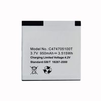FidgetFidget OEM Genuine 950mAh Battery C474705100T for BLU Dash Jr D140 D141S D141W