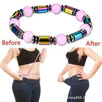 1pcs Natural Weight Loss Stone Magnetic Therapy Slimming Bracelets for Men and Women