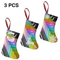Christmas Tree and Fireplace Decoration Rainbowified Vintage for Funny Xmas Party