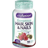 Vitafusion Gorgeous Hair, Skin & Nails Multivitamin Gummy Vitamins, 100ct