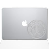 The Decal Guru Zombie Response Team MacBook Decal Vinyl Sticker - 12" MacBook - Silver (1275-MAC-12M-S)