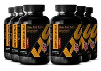 Blood thinner Effect - Pure Grape Seed Extract 100 Mg - Grape Seed Eye Care Supplements - 6 Bottles - 180 Capsules