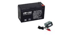 Universal Power Group 12V 8AH Replacement Battery for Lowrance Elite-3x Fish Finder with Charger