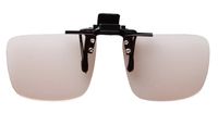Eyekepper Flip-up Clip-on Computer Glasses Anti Glare,Anti Blue Rays Reading Glasses Readers +2.0