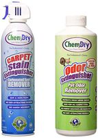 Chem-Dry Carpet Stain Extinguisher and Pet Odor Extinguisher Combo 18. oz  2 pack