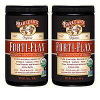 Barlean's Forti-Flax, Ground Flaxseed, 16 Ounces (2 Pack)
