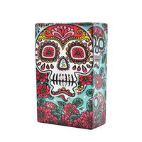 Cigarette Case/Box - King Size Cigarettes New Design Fancy Style Box-Red Flower Green