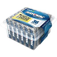 RAYOVAC 824-36PPF Alkaline Batteries Reclosable Pro Pack (AAA, 36 pk) Consumer electronic