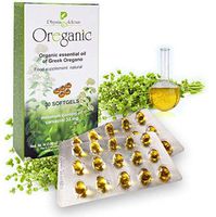 Physis & Ideas Oregano Oil Softgels by Oreganic - 30 Pcs Hygiene Pack Blister - 80% Carvacrol - Greek Oil of Oregano for Every Day Use