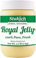 Stakich Fresh Royal Jelly - 100% Pure, All Natural, Highest Quality - No Additives/Flavors/Preservatives Added - 1 KG (2.2 LB)