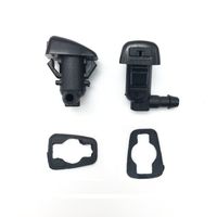 Pack of 2 Windshield Washer Nozzle Kit Windshield Washer Squirter Nozzle Kit Wiper Spray Nozzle for 2008-2012 Ford Fusion Lincoln MKZ Mercury Milan Replace OE 8E5Z17603A 8E5Z-17603-A