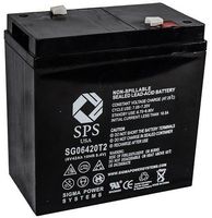 SPS Brand 6V 42Ah Replacement Battery for Dantona LEAD-6-36B-PS