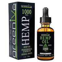 GreenIVe - Hemp Oil - Best Quality Hemp Oil - USA farmed and Bottled - Exclusively on Amazon (1 Ounce 1,000mg, Spearmint)