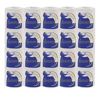 Toilet Paper Roll, Home Ultra Soft Bath Paper Roll Kitchen Tissue Towels, Degradable Hollow Roll Paper Hand Towels for Daily Use - Strong, Highly Absorbent and Skin-friendly