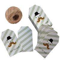 Especially for You Gift Tags with String - 100Pcs Just for You Paper Gift Wrap Tag Double-Side Flower Hang Tag for Party Favor, Wedding, DIY Craft, Handmade Cookie Candies (Just for You)