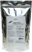 NuSci Ginger Root Extract Powder 500g (0.5Kg, 1.1lb, 17.6oz) Standardized 5% Gingerols, Support Digestive System