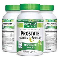 Botanic Choice Prostate Nighttime Formula - Adult Men Daily Supplement - Delivers Essential Nutrients Supports Prostate Health and Restful Sleep Promotes Healthy Urinary Flow and Bladder Function