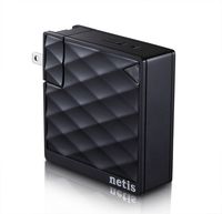 Netis WF2416 Wireless N150 Pocket Size Traveler AP Router/Repeater Two in One, with Foldable Wall Mount Power Plug