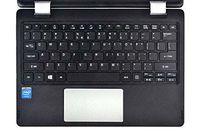 BingoBuy 5-packs Customized Trackpad Touchpad Decorative Cover Skin Protector Sticker for 11.6'' Acer Aspire R3-131 R3-131T series (matte silver)