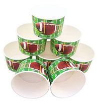 Game Day Football Party Paper Dessert Cups, Pack of 8