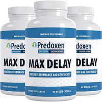 Predoxen Max Delay - 1,000mg/Serving - Designed to Prolong Climactic Release - No More Embarrasing Accidents - Boosts Performance and Confidence + Increase Serotonin to Enjoy The Ride (3 Pack)