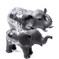 12'' Elefantes Alebrije Sculpture Mexican Folk Art