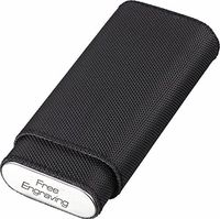 Personalized Nylon Cigar Case with Free Engraving