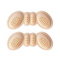 Gel Heel Cushion Inserts – High Heel Shoe Pads – Heel Grip Liner Insert (3mm Thickness, Beige)