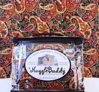 'NUGGLEBUDDY New! Microwavable Moist Heat & Aromatherapy Organic Rice Pack-Cold Packs! Gorgeous"HARVEST PAISLEY" Fabric Infused with SWEET LAVENDER Aromatherapy!