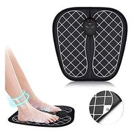 Bye Foot Massager, EMS Intelligent Foot Massage Foot Foot Blood Circulation Machine Full Automatic Foot Massage Sticker Hard Cracked Dry Skin Ideal Gift