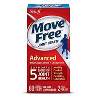 Move Free Advanced, 80 tablets - Joint Health Supplement with Glucosamine and Chondroitin