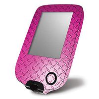 MightySkins Skin Compatible with Abbott Freestyle Libre - Pink Diamond Plate | Protective, Durable, and Unique Vinyl Decal wrap Cover | Easy to Apply, Remove, and Change Styles | Made in The USA