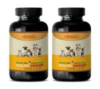 bladder supplements for dogs - HEALTHY URINARY COMPLEX FOR PETS - DOGS AND CATS - ADVANCED FORMULA FOR BEST HEALTH - uva ursi for dogs - 180 Chews (2 Bottle)