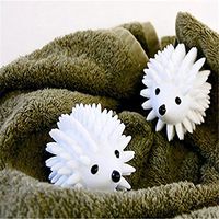 Squirrel Fabric - 1piece No Chemicals Pvc Hedgehog Shape Clothes Washing Massage Ball Keeping Laundry Soft Fresh - Time Dispenser Cotton Eliminator Ultra Environment High Size Fresh Individual Fa