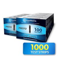 AgaMatrix Presto 1,000 Strip Bundle