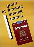 ShopForAllYou Posters & Prints Arsenal Cigarettes Vintage Cigar ads Poster Apartment Accessories