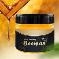 Futurelove Wood Seasoning Beewax - Traditional Beeswax Polish for Wood & Furniture, All-Purpose Beewax for Wood Cleaner and Polish Wipes - 2020 New Furniture Care Multipurpose Natural Beeswax(85g)