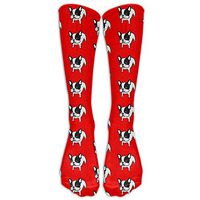 French Bulldog Dog Womens Compression Socks Classic Athletic Socks High Stockings Unisex Anti-odor Running Long Sock For Men And Women