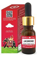 Parag Fragrances Jasmine Essential Oil 15ml (Undiluted, Pure & Natural Essential Oil For Aromatherapy, Relexasion, Meditation or Hair/Skin Treatment) Best Steam Distilled Organic Essential Oil