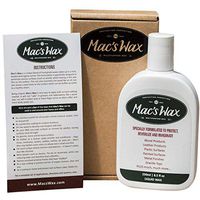 Mac's Wax Multipurpose Liquid Wax, Wooden Furniture Polish, Leather Conditioner, Stainless Cleaner and Surface Restoration Treatment for a Very Wide Variety of Interior and Outdoor Items. 8.5 Ounces