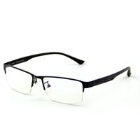 Cyxus Blue Light Blocking Computer Glasses [Better Sleep] Anti Digital Eye Strain Headache Video Eyewear (Black Browline Frame)