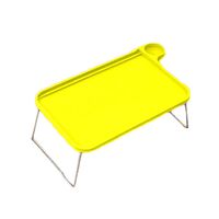 super1798 Foldable Portable Tablet Table Desk Computer Notebook Tray Stand for Bed Sofa (Green)