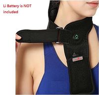 PerfectPrime HP0953, Far Infrared (FIR) Mobilized USB Neck Wrap Heating Pad, 3 temperatures Control with USB Cable