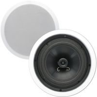 Theater Solutions CS8C In Ceiling 8" Speakers Surround Sound Home Theater Pair