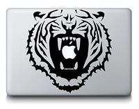Tiger Roar Animal MacBook Mac iPad Laptop Vinyl Decal Sticker